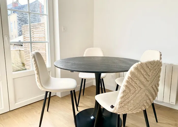 Apartment Beautiful T2 Tastefully Renovated Terrace - Madeleine *